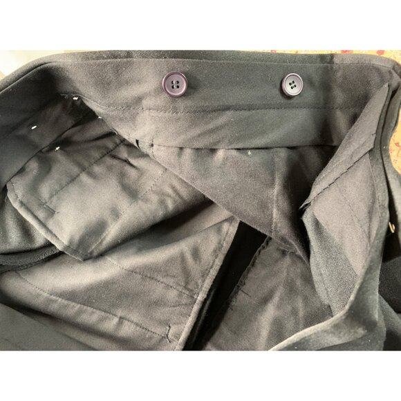 Bellagio Mens Black Tuxedo Suit 2-Piece 44L / 39W Wool Blend Wedding Prom 8077 - Picture 14 of 14